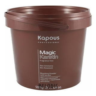 Обесцвечивающий порошок с кератином для волос "Non Ammonia" серии Magic Keratin 500 гр