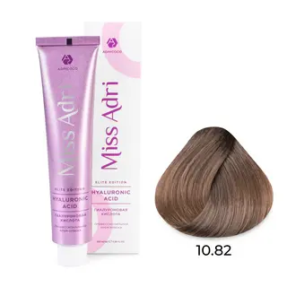 10,82 платиновый корич.фиолетов блонд крем-краска Крем-краска Miss Adri Elite Edition ADRICOCO 100мл