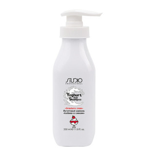 Йогуртовый шампунь для волос "Клубника со сливками" линии Studio Professional 350 мл