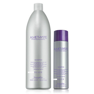 Шампунь для осветленных и седых волос 1000 мл Amethyste silver shampoo (10013160/110422/3199352, ИТАЛИЯ)
